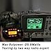 Juentai JT-6188 Dual Band VHF/UHF 136-174/400-480MHz VHF 25Watt UHF 20Watts Dual Band Two Way Radios Mobile Transceiver Walkie Talkie by Juentai