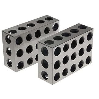 BL-123 Pair of 1″ x 2″ x 3″ Precision Steel 1-2-3 Blocks