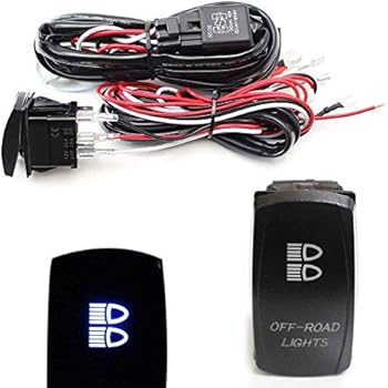 Amazon.com: iJDMTOY 2-Output Universal Relay Wiring Harness with Spot