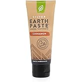 Redmond Earthpaste with Silver - Natural Non-Fluoride Toothpaste, 4 Ounce Tube (Cinnamon)