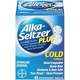 Alka-Seltzer Plus Cold Medicine, 48 Count