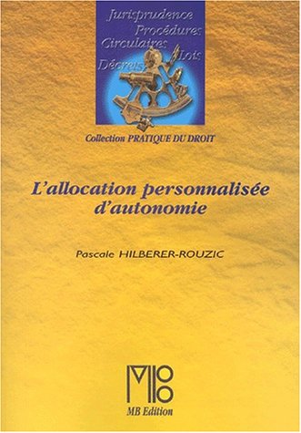 L' allocation personnalisée d'autonomie