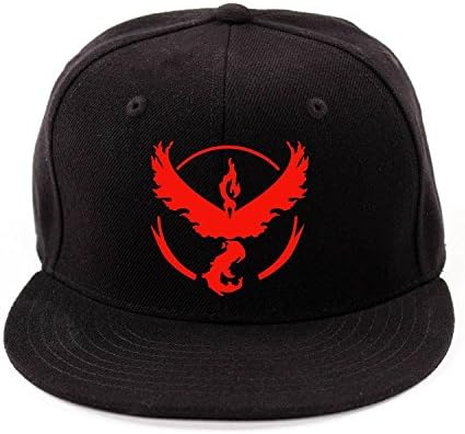 Pokemon Go - Team Valor Red Team - Premium Quality Stitches Baseball Cap Hats