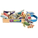T.S. Shure Sea Creatures Wooden Magnets 20 Piece MagnaFun Set