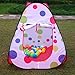 Babrit Play Tent Colorful Unisex Ideal Birthday Gift Pool House Baby Beach Tent