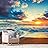 signwin Wall Mural Beach and Blue Sea View Removable Self-Adhesive Wallpaper Wall Decoration for Bedroom Living Room - 66x96 inches