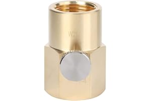 Fdit CO2 Refill Adapter Filling Adapter Soda Bottle Adapter Connector Adapter Accessories(W21.8 to TR21.4)