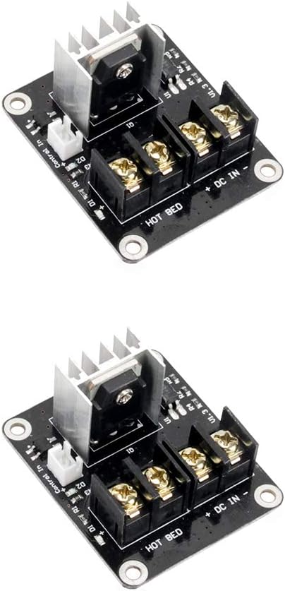 TeOhk Hot Bed Module Heat Bed Power Module Expansion Hot Bed Mos Tube ...