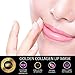 Anti Aging Treatments Set / Kit of 10pcs Lips / Mouth 24K Gold Collagen Gel Crystal Masks / Patches for Fine Lines and Wrinkles Removal, Moisturizing / Hydration, Skin Firming and Nourishing