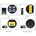 ROKKES Universal Intelligent Battery Charger - NOKOSER D4U 4Bay Rapid Digital LCD Display Smart Charger, USB Powered + Power Bank + Battery Tester For Rechargeable 18650/IMR/Li-ion/LiFePO4/Ni-MH/Cd AA