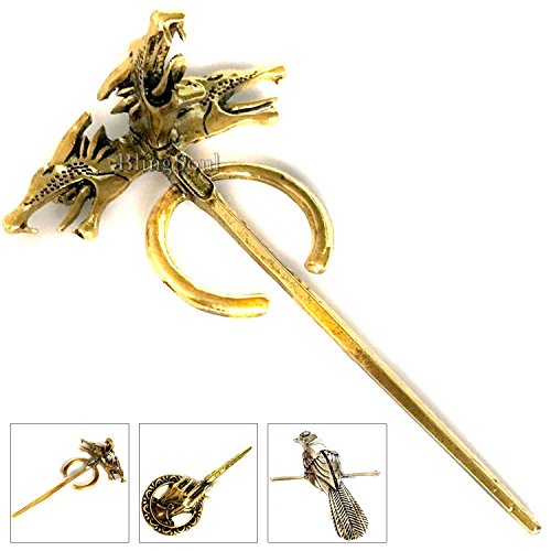 Blingsoul game of thrones pin khaleesi brooch - daenery…