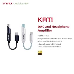 FiiO KA11 USB C to 3.5mm Audio Adapter