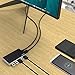 BYEASY Powered USB Hub 3.0 and USB 3.1 Type C Hub, 7-Port USB Splitter with Power Adapter, 3.3 ft Long Cable and BC 1.2 Charging Port for iMac, MacBook Pro/Air, Mac Pro, PS4, Surface, PC, Laptop