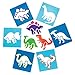 Baker Ross Dinosaur Stencil Set for Arts and Crafts - Novelty Toys for Kids, Perfect Party, Loot or Prize Bag Filler (Pack of 6)