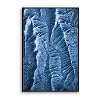 Framed Canvas Wall Art Clouds and Colors Canvas Prints Home Artwork Decoration for Living Room,Bedroom - 16x24 inches