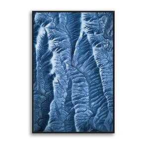Framed Canvas Wall Art Clouds and Colors Canvas Prints Home Artwork Decoration for Living Room,Bedroom - 16x24 inches