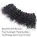 Brazilian Curly Human Hair Weave 4 Bundles 8 Inch Jerry Curl Virgin 100 Unprocessed Remy Extensions Double Weft 8A Grade Natural Black Color