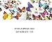 Amaonm® 19 Pcs Removable DIY PVC 3D Colorful Butterfly Wall Sticker Murals Wall Decals Wall Decorations Art Decor Decal for Nursery Room Classroom Offices Kids Bedroom Bathroom Living Room(Color B)