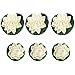 FENICAL Pond Plants Artificial Lotus Water Lilies Pack of 6pcs