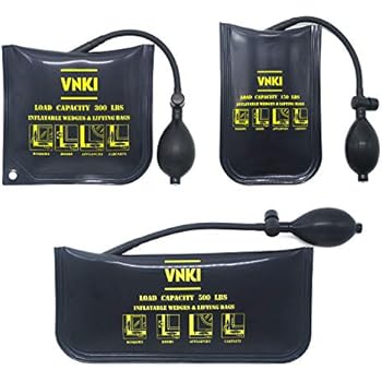 VNKI Air Wedge Bag Pump, Inflatable Shim & Lifting Bags