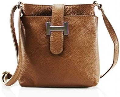 NEW Womens Genuine Italian Leather Mini Cross body Messenger Bag/Shoulder Bag