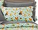 Where the Polka Dots Roam Full Size Bed Sheets Woodland Creatures Print 4 Piece Set │ Unisex, Flexible Microfiber, Durable, Wrinkle-Resistant, Stain-Resistant Bedding │ Boys, Girls, Baby, Kids Toddler