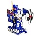 Best Choice Products 27MHz Transforming Semi-Truck Robot RC Toy w/ Dance Modes, Music, Sword, Shield – Blue/Redthumb 3