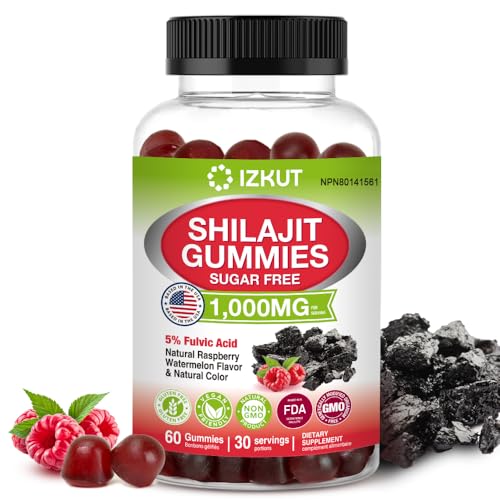 Shilajit Gummies 1000mg for Men and Women