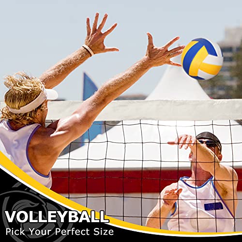 KAC Portable Volleyball Sets, Outdoor Volleyball Net System for Outdoor