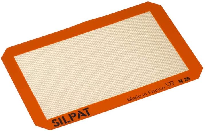 Silpat Premium Non-Stick Silicone Baking Mat, Half Sheet Size, 11-5/8 x 16-1/2: Kitchen & Dining