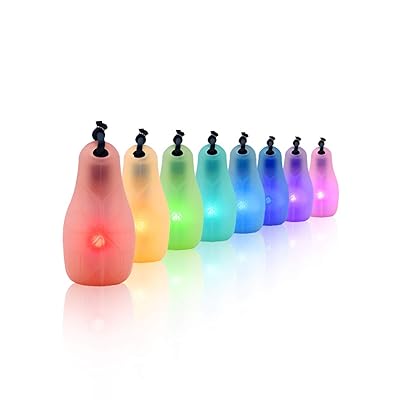 EmazingLights LED Poi Balls - Spinning Light Up Customizable Flow Poi