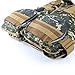 Amairne-Made Boat Buoyancy Aid Sailing Kayak Fishing Life Jacket Vest Camouflage - D22-Green