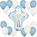 Blue Cross - Baptism Party Balloon Kit