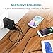 Amalen Quick Charge 3.0 3-Port USB Wall Charger, PowerPort+ 3 for Galaxy S7 / S6 / Edge/Plus, Note 5/4 and PowerIQ for iPhone X/ 8/7/ 6s/ Plus, iPad Pro/Air 2 / Mini, LG, Nexus, HTC and More