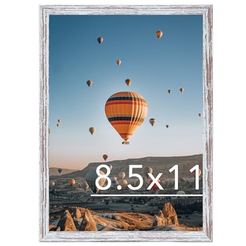 8. Picture Frame Rustic White