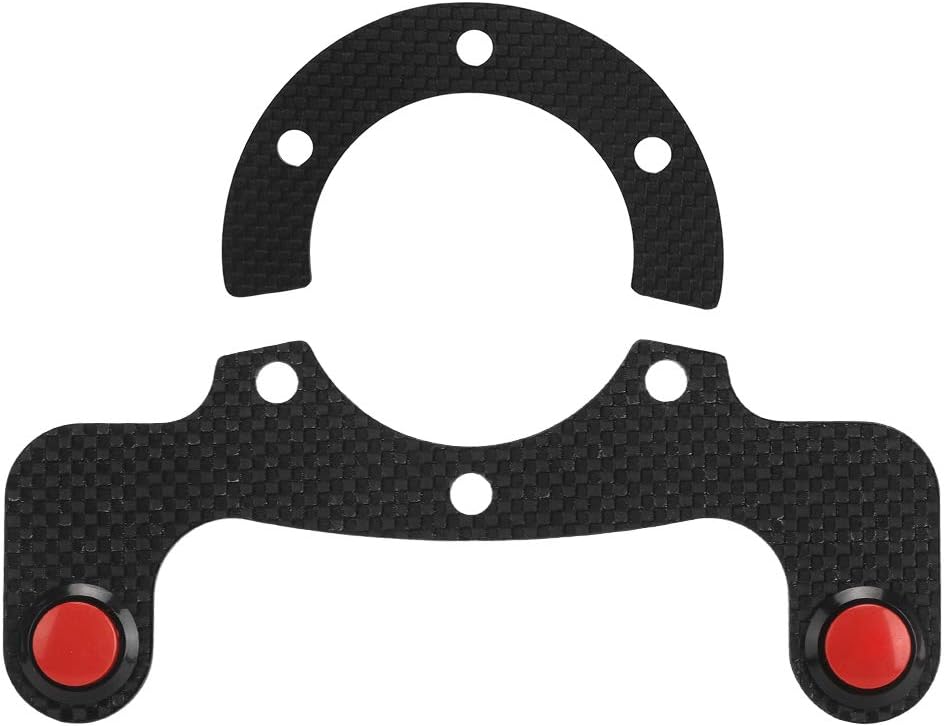 Steering Wheel Horn Button, Carbon Fiber External Horn