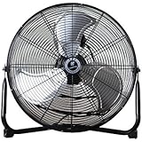 TPI Corporation CF-20 Commercial Workstation Floor Fan, 20" Diameter, 120 Volt