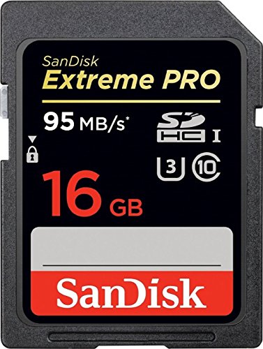 SanDisk 16GB Extreme PRO SDHC UHS-I Card (SDSDXPA-016G-X46)