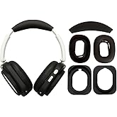 3-in-1 Silicone Case Cover for Nothing Headphone(1), Ear Pad Case Cover/Headband Cover/Ear Cups Cover,Nothing Headphone (1) Accessories, Washable & Sweatproof,Black