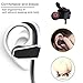 Sports Bluetooth Headphones, CDP Bluetooth Earphones Noise Cancelling, IPX7 Waterproof Headsets,8 Hrs Play, HD Stereo HiFi Sound Enhanced Bass,Running earphone with Mic for Sports,Driving,Gym. (Black)