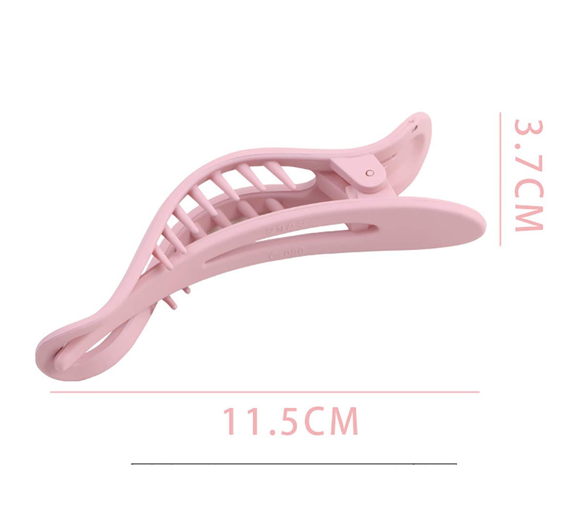 6PCS Hair Claws Clips No Slip Strong Hair Clips Teeth Curve Durable Alligator Duck Bill Jaw Clips Hair Styling Accessories : Beauty