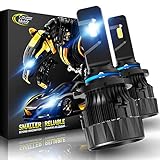 Cougar Motor X-Small 9006 LED Headlight Bulb, 10000Lm 6500K (HB4) All-in-One Conversion Kit - Cool White CREE