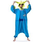 Beauty Shine Unisex Adult Onesie One Piece Pajamas Cosplay Cartoon Costume Halloween Christmas Sleepwear Jumpsuit Homewear