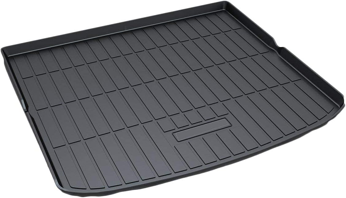 Kaungka Cargo Liner Rear Cargo Tray Trunk Floor Mat Waterproof Protector for 2015 2016 2017 2018 2019 2020 Ford Edge (Only Fit that with Five Chairs)