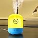 MIU COLOR Night Light, Ultrasonic Aromatherapy Diffuser and Humidifier, Touch Control, Adjustable Brightness and Light Color, Timed and Auto Shut Off Settings, Cute Yellow and Blue Design