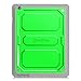 Fintie iPad 2/3/4 Case - CaseBot Tuatara Series Rugged Unibody Dual Layer Hybrid Full Protective Cover with Built-in Screen Protector and Impact Resistant Bumper for iPad 4, iPad 3 & iPad 2, Green