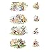 Royal Doulton 07001800 Bunnykins Baby Dinnerware Set, Assorted Motifs