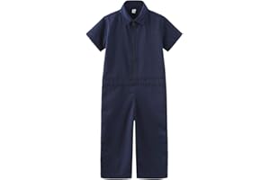 GRANDWISH Kids Coveralls for Boys Girls, Baby Mechanic Boiler Suit Costume Jumpsuit for 2-5