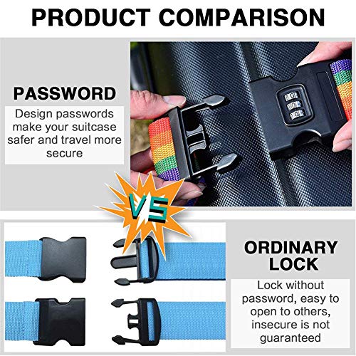 image for Daisiki Luggage Tags Travel ID Tags with Address Card Luggage Straps S