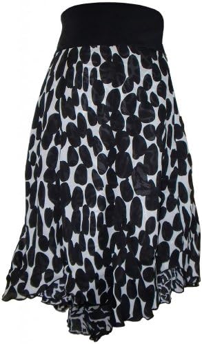 Lane Bryant Women's Poly-Spandex Reversible Skirt